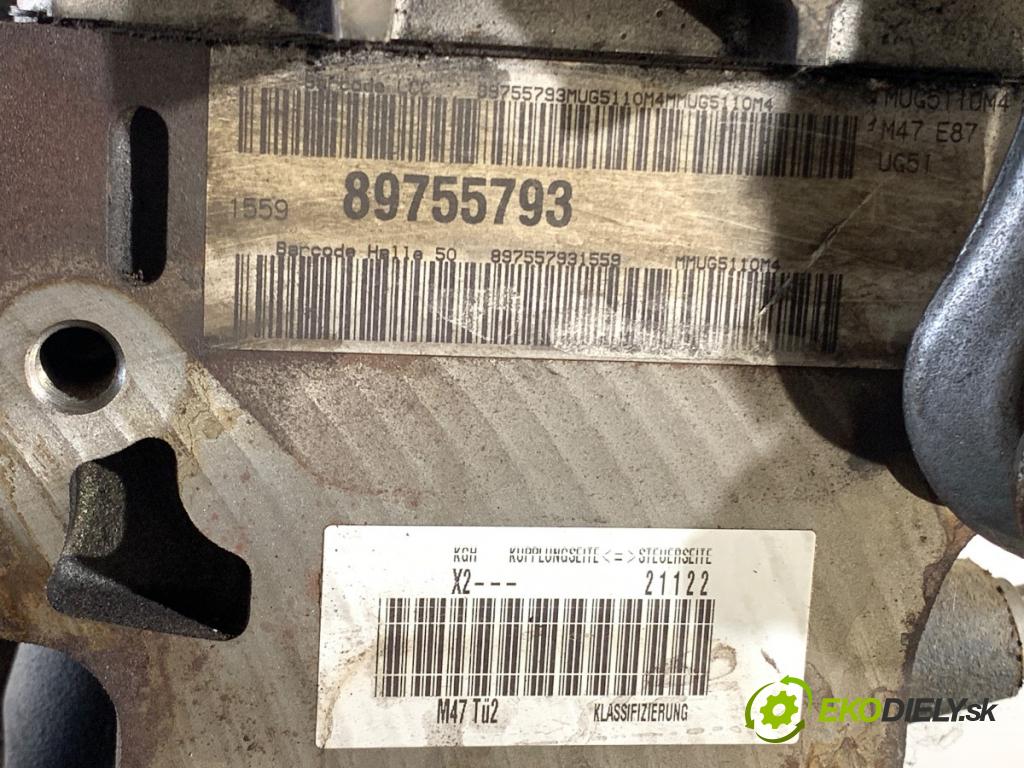 BMW E87 liftback 2004 120 kW 120 d 1995 Motor M47T (Motor)