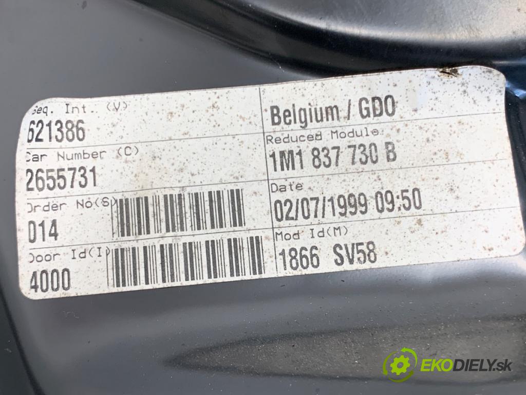 SEAT TOLEDO II sedan 1999 110 kW 2.3 V5 2324 mechanismus okna pravý přední část 1J0959802G