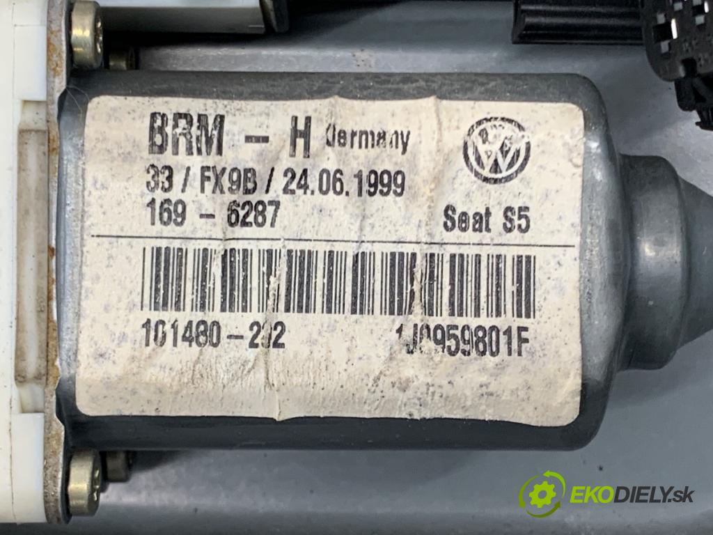 SEAT TOLEDO II sedan 1999 110 kW 2.3 V5 2324 mechanismus okna levý přední část 1J0959801F
