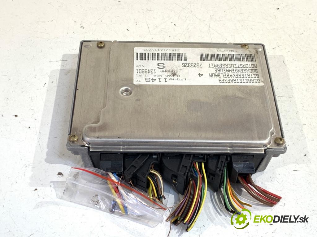 BMW E46 liftback 2003 85 kW 316 ti 1596 riadiaca jednotka Motor 7508292 (Riadiaca jednotka)