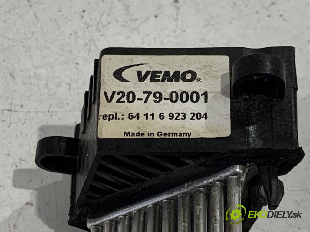 BMW E46 liftback 2003 85 kW 316 ti 1596 Odpor, rezistor kúrenia vzduchu 6923204 (Odpor (rezistor) kúrenia)