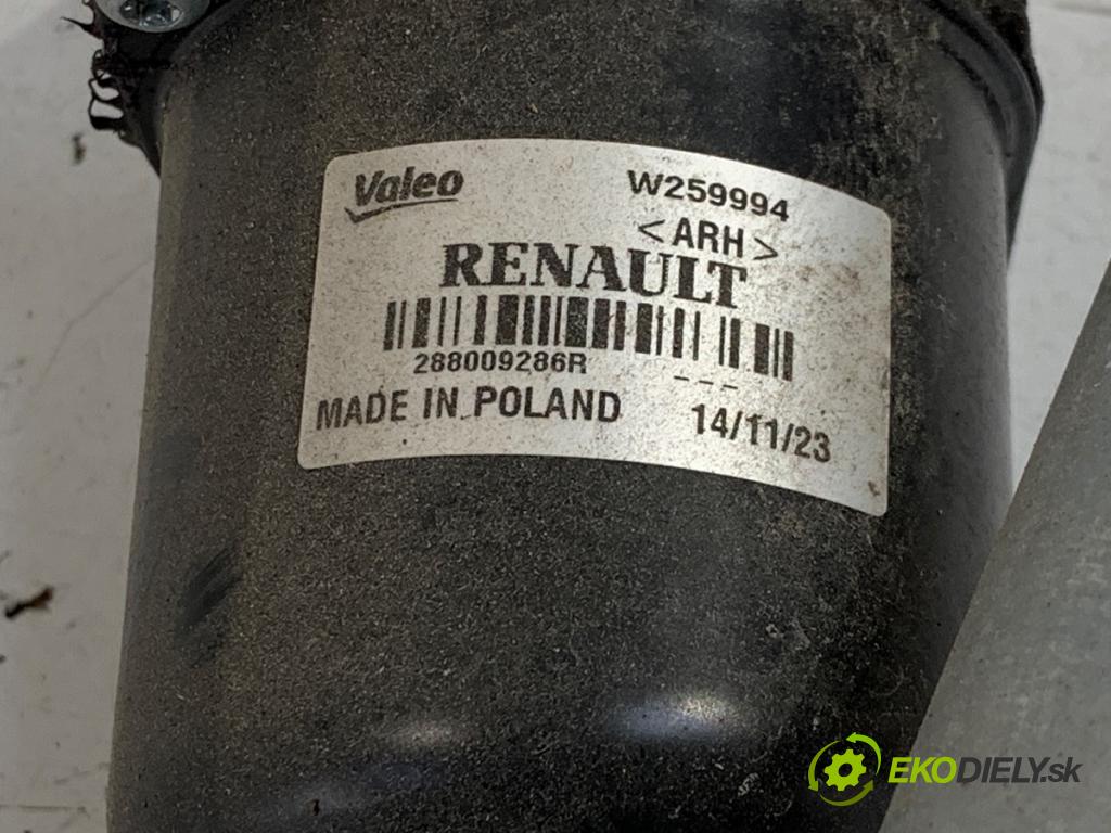 DACIA DUSTER SUV 2023 96 kW 1.3 TCe 130 (HMMF) 1332 mechanismus stěračů přední část 288009286R (Motorek stěračů přední)
