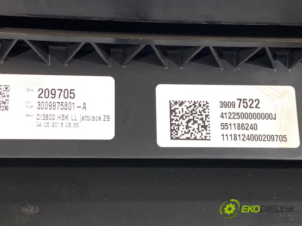 OPEL INSIGNIA B Kombi 2018 121 kW 1.5 (35) 1490 přihrádka kastlík spolujezdce 39097522 (Přihrádka (kastlík))