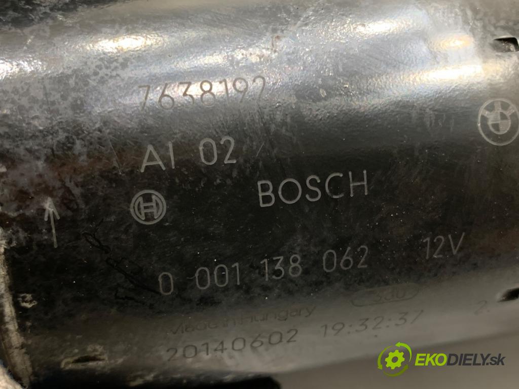 BMW F21 liftback 2014 75 kW 114 i 1598 Štartér 7638192 (Štartér)