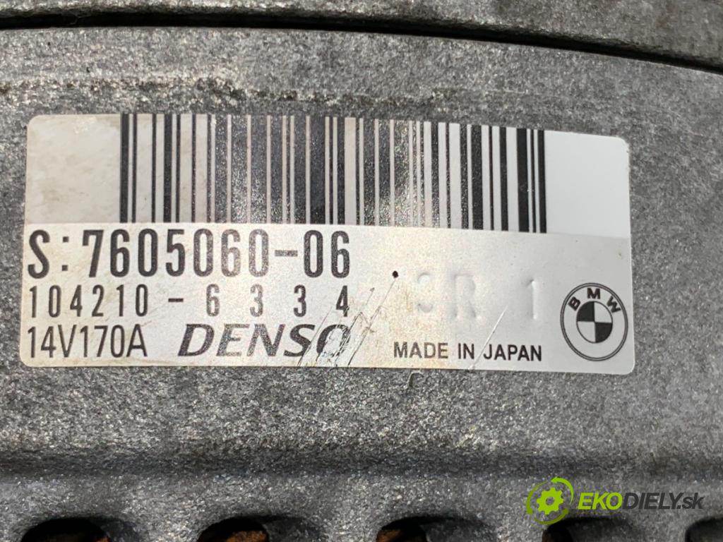 BMW F21 liftback 2014 75 kW 114 i 1598 Alternátor 7605060 (Alternátor)