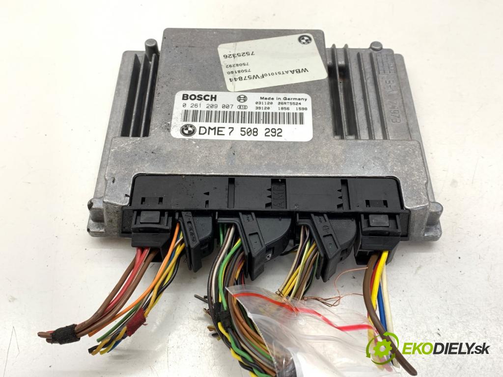 BMW E46 liftback 2003 85 kW 316 ti 1796 riadiaca jednotka Motor 7508292 (Riadiaca jednotka)