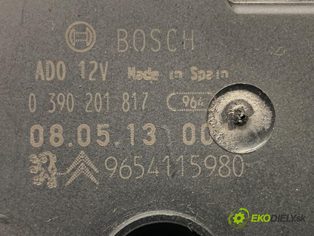CITROEN C4 PICASSO I nadwozie wielkoprzestrzenne (MPV) 2008 80 kW 1.6 HDi 1560 motor stěračů zadní část 9654115980