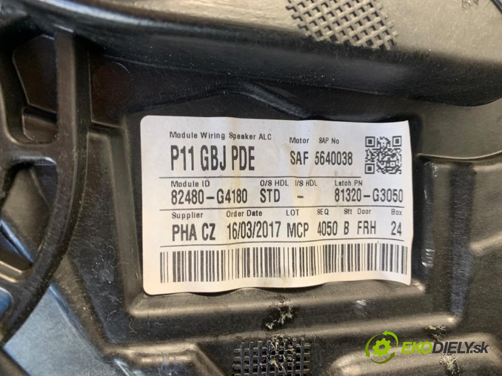 HYUNDAI i30 liftback 2018 88 kW 1.0 T-GDI 998 mechanismus okna pravý přední část 82480-G4180