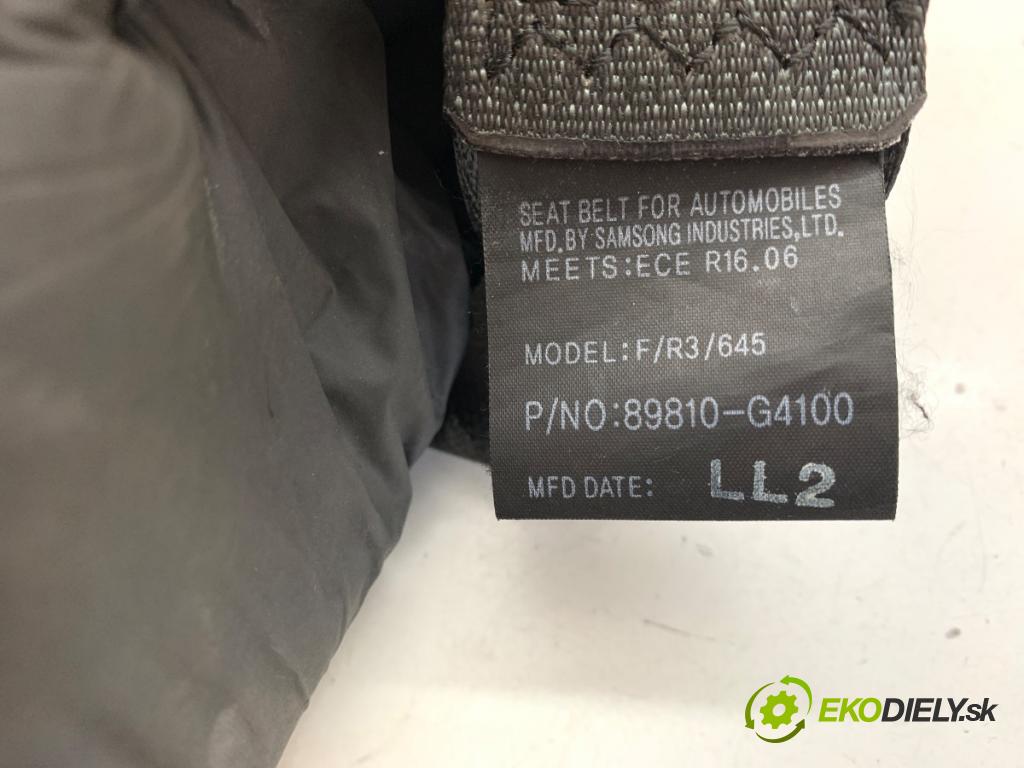 HYUNDAI i30 liftback 2018 88 kW 1.0 T-GDI 998 Držiak BEZPEČNOSŤ ľavy zad 89810-G4100