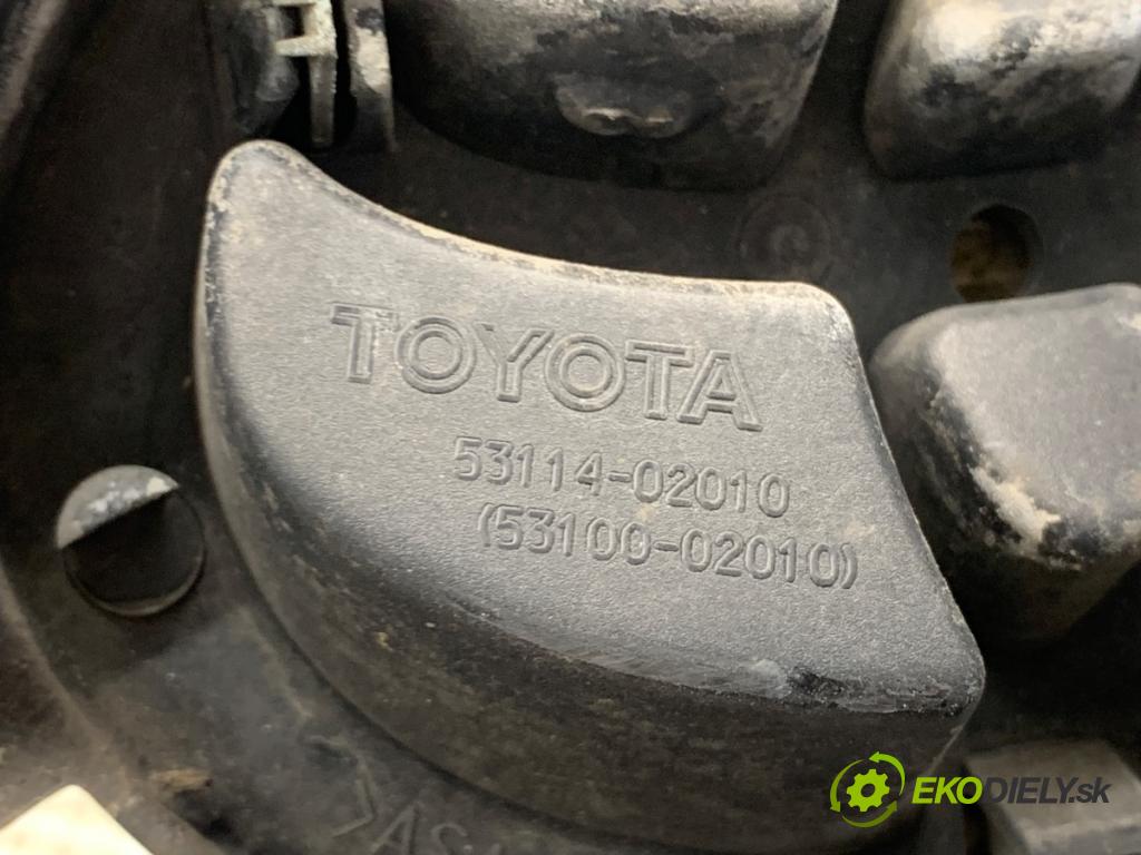 TOYOTA COROLLA E12 liftback 2003 71 kW 1.4 VVT-i (ZZE120_) 1398 mřížka maska 53114-02010 (Přední mřížka (maska chladiče))
