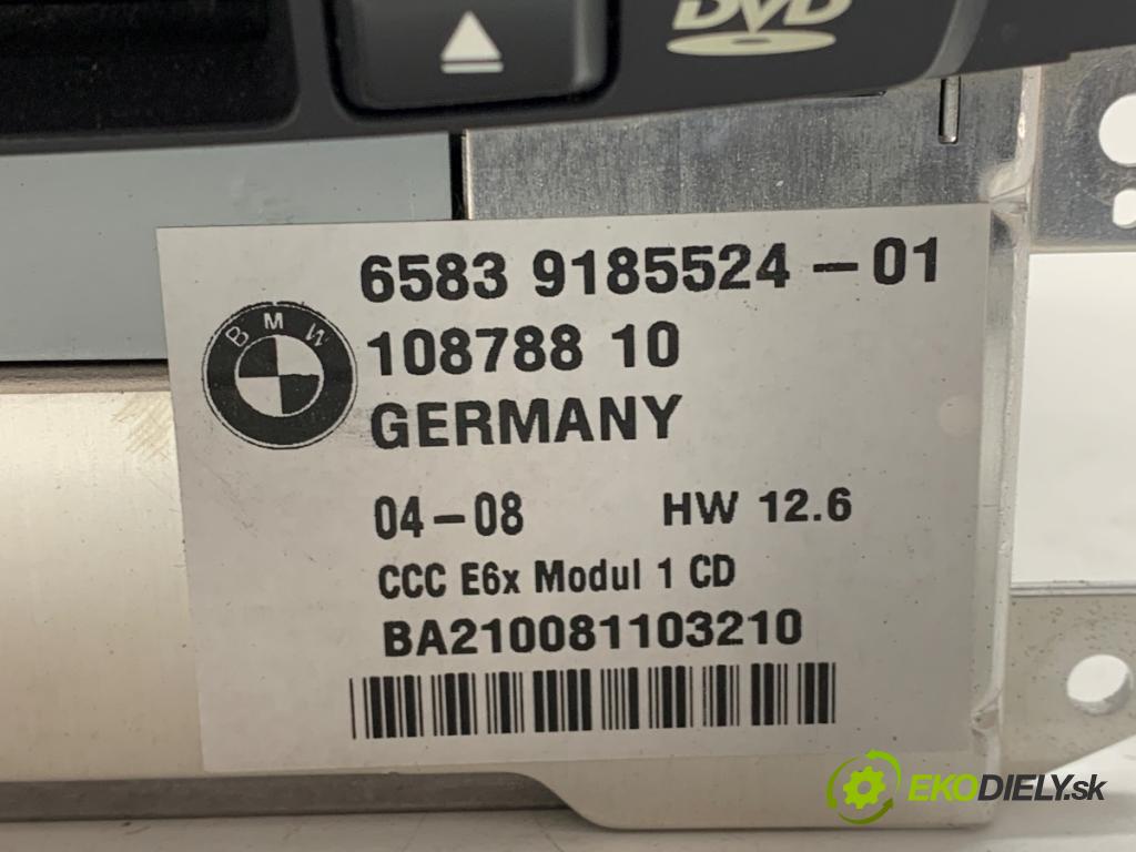 BMW E61 Kombi 2008 130 kW 520 d 1995 RADIO 9185524 (Audio zařízení)