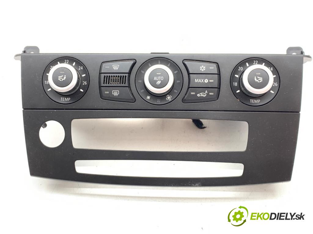 BMW E61 Kombi 2008 130 kW 520 d 1995 Panel ovládaní topení 9177717 (Páčky pod volantem)