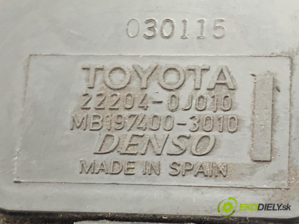 TOYOTA COROLLA E12 liftback 2003 71 kW 1.4 VVT-i (ZZE120_) 1398 váha vzduchu 22204-0J010 (Snímač hmotnosti vzduchu)