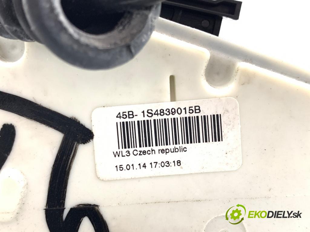 SKODA SUPERB II liftback 2014 103 kW 2.0 TDI 1968 zámok dveře levý zadní část 1S4839015B