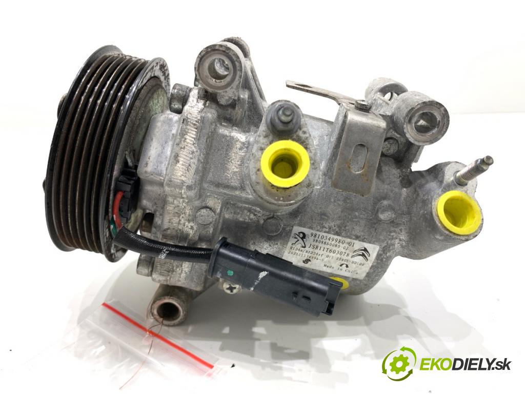 CITROEN C3 III liftback 2022 61 kW 1.2 PureTech 82 1199 Kompresor klimatizácie 9810349980 (Kompresor klimatizácie)