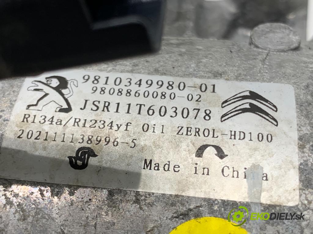 CITROEN C3 III liftback 2022 61 kW 1.2 PureTech 82 1199 Kompresor klimatizácie 9810349980 (Kompresor klimatizácie)