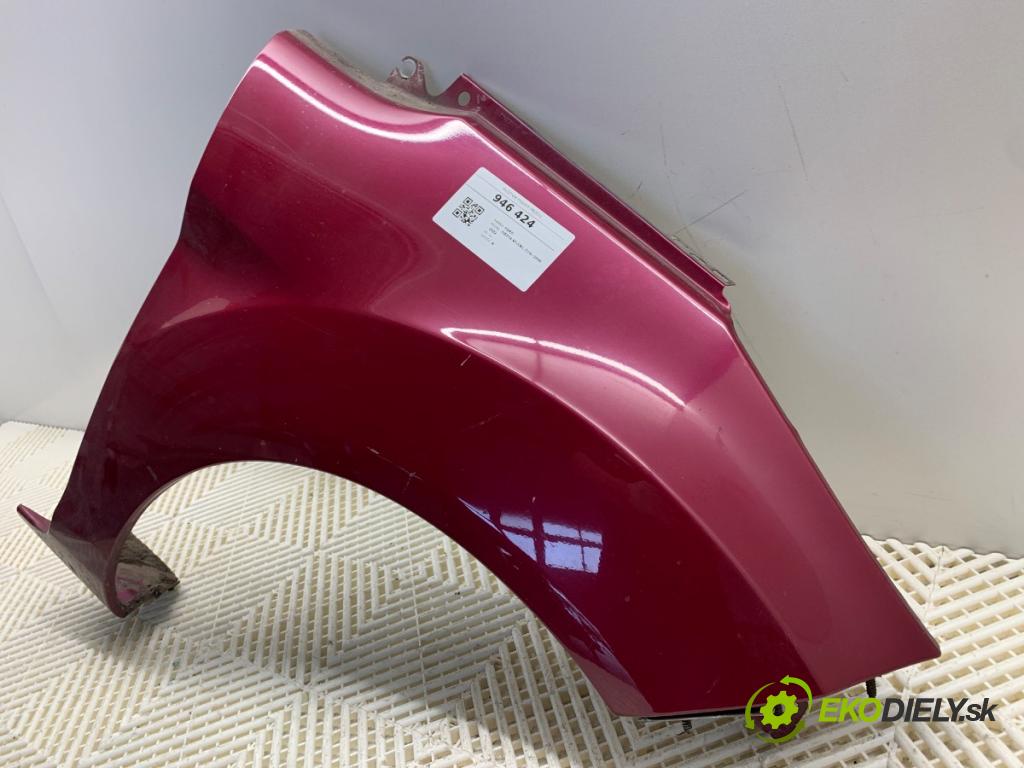 FORD FIESTA MK7 liftback 2008 60 kW 1.25 1242 blatník pravý přední část M9