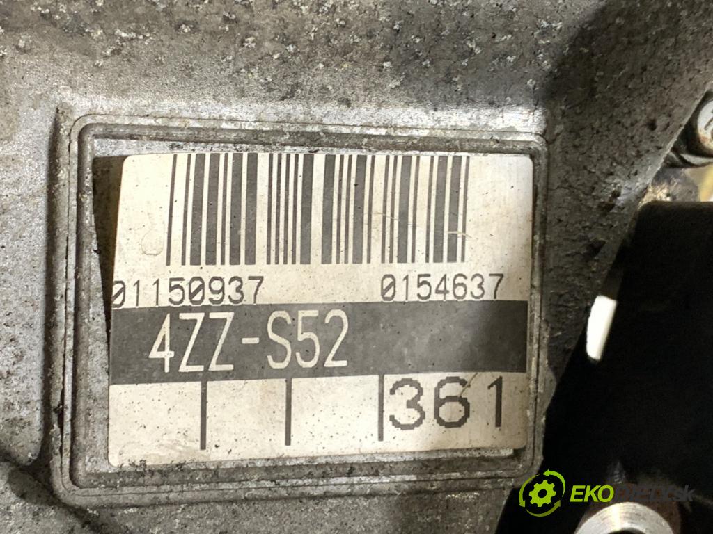 TOYOTA COROLLA E12 liftback 2003 71 kW 1.4 VVT-i (ZZE120_) 1398 Motor 4ZZ-S52 (Motor)