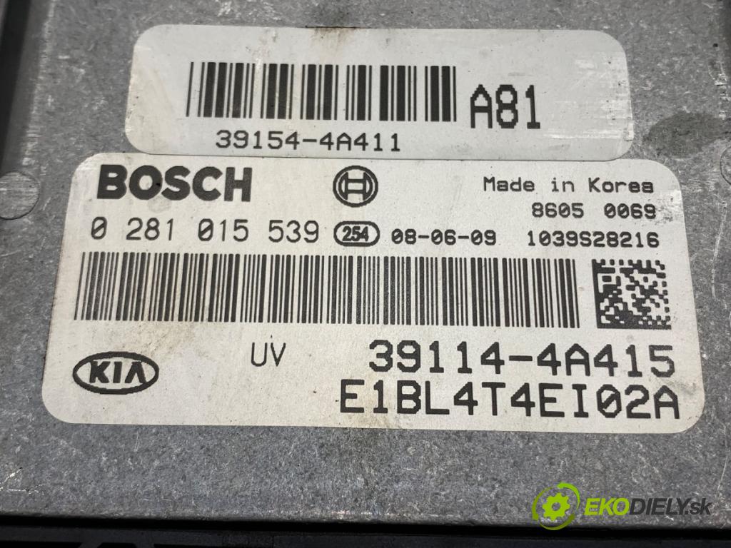 KIA SORENTO I SUV 2008 125 kW 2.5 CRDi 2497 riadiaca jednotka Motor 39114-4A415 (Riadiaca jednotka)