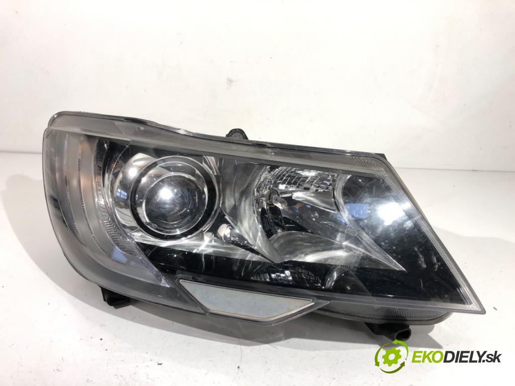 SKODA SUPERB II liftback 2014 103 kW 2.0 TDI 1968 Svetlomet pravy predný 3T1941016F