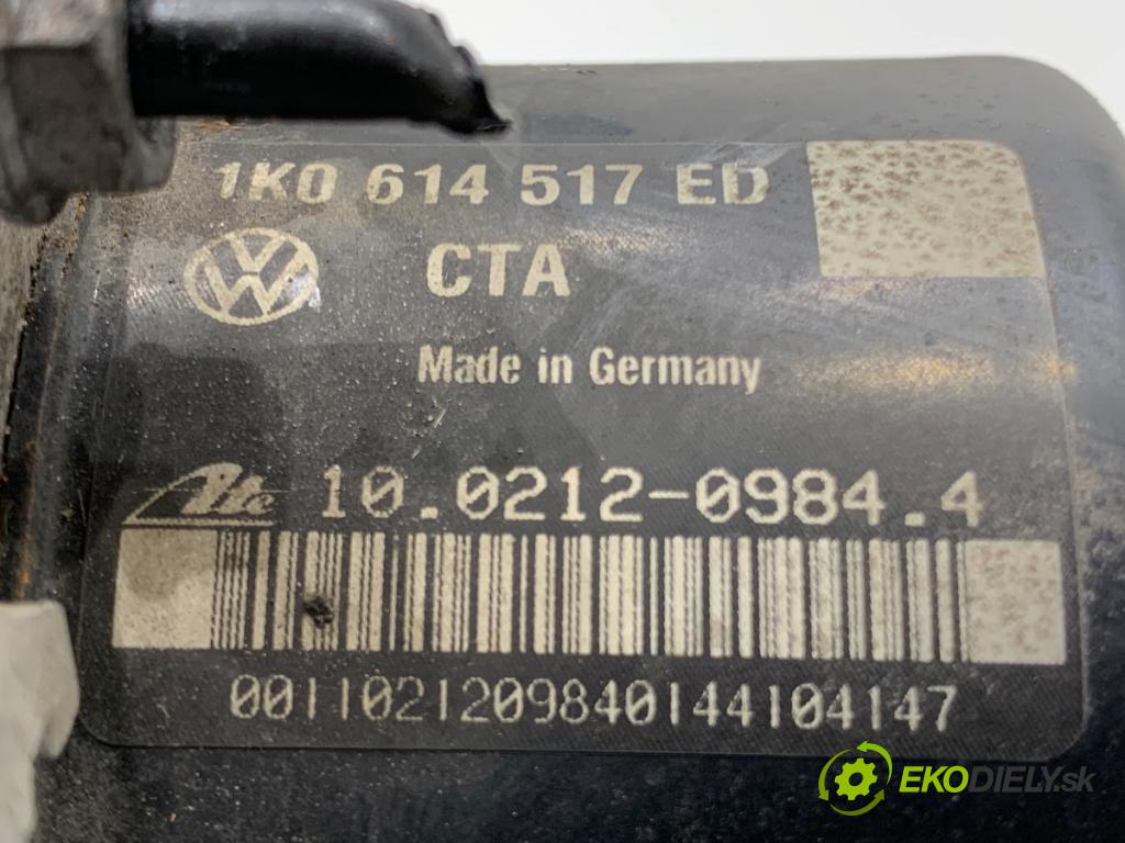 SKODA SUPERB II liftback 2014 103 kW 2.0 TDI 1968 Pumpa ABS 1K0907379BM (Pumpa ABS)