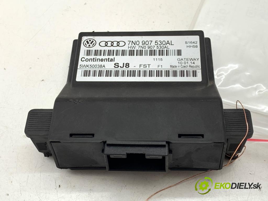 SKODA SUPERB II liftback 2014 103 kW 2.0 TDI 1968 modul GATEWAY 7N0907530AL
