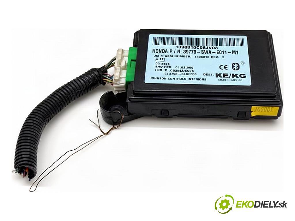 HONDA CR-V III SUV 2007 103 kW 2.2 i-CTDi 4WD (RE6) 2204 Modul BLUETOOTH 39770-SWA-E011-M1 (Riadiaca jednotka ostatné)