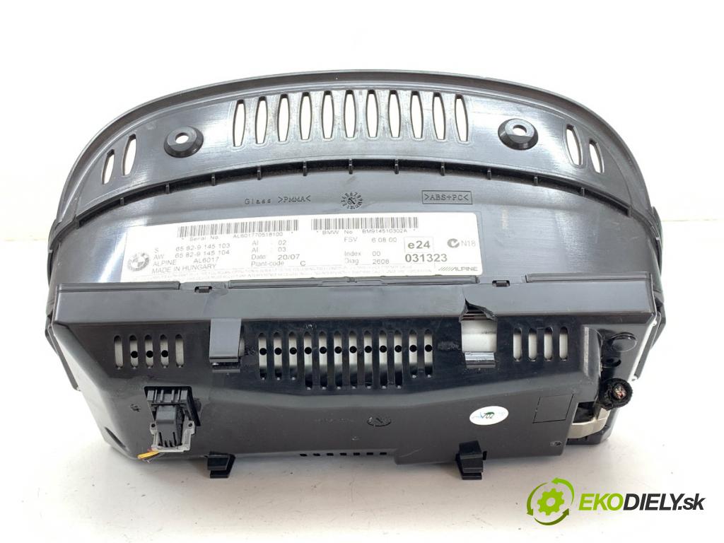 BMW E61 Kombi 2007 173 kW 530 d 2993 Displej 9145103 (Přístrojová deska)