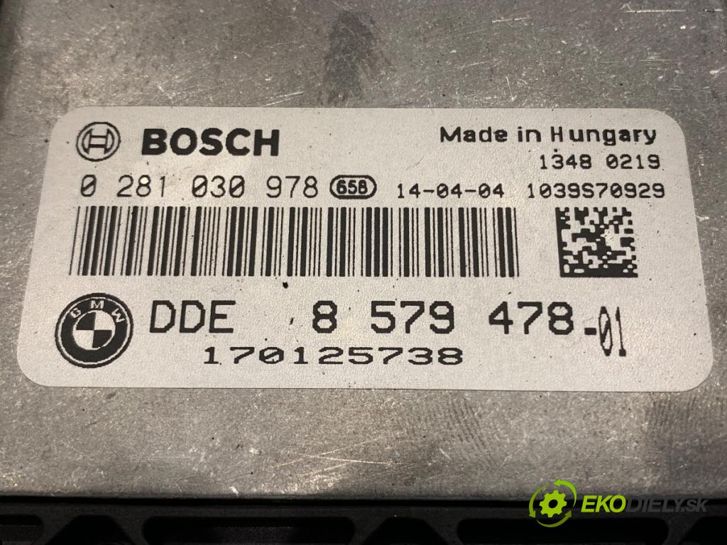 BMW F31 Kombi 2014 135 kW 320 d 1995 řídící jednotka motora 8579478