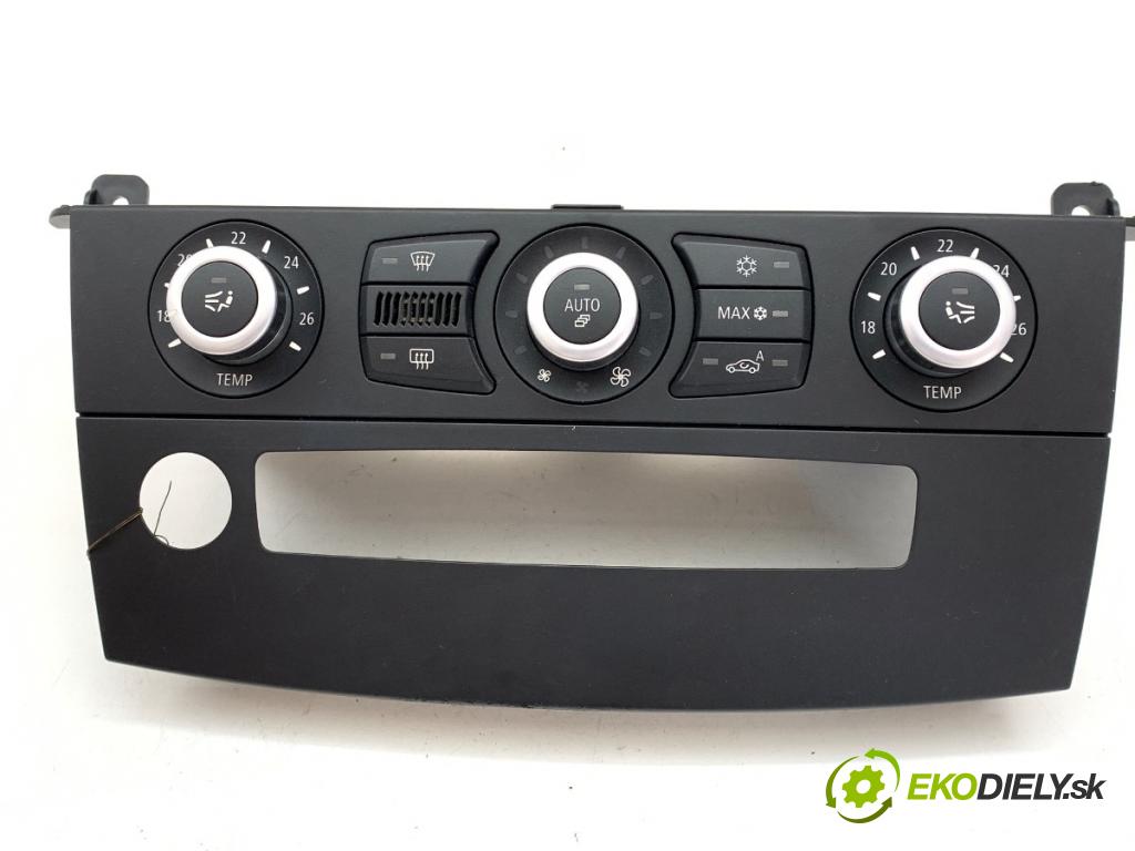 BMW E61 Kombi 2007 173 kW 530 d 2993 Panel ovládania kúrenia 9155649 (Prepínacie páčky pod volantom)