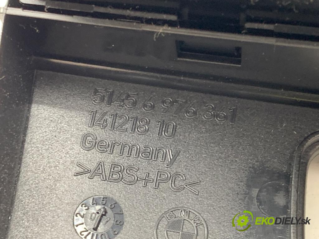 BMW E61 Kombi 2007 173 kW 530 d 2993 Panel ovládania kúrenia 9155649 (Prepínacie páčky pod volantom)