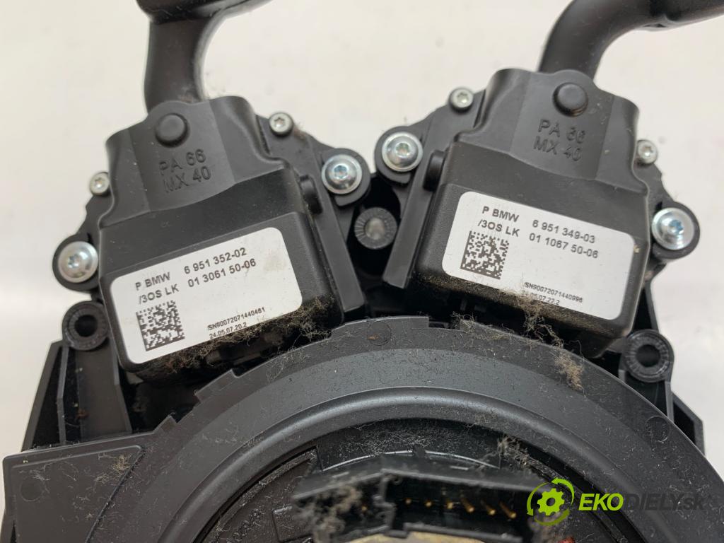 BMW E61 Kombi 2007 173 kW 530 d 2993 Prepínač kombinovaný 6968189 (Prepínacie páčky pod volantom)