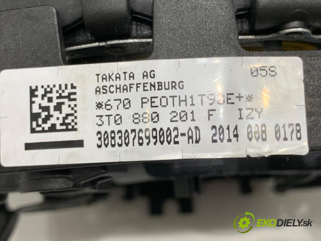 SKODA SUPERB II liftback 2014 103 kW 2.0 TDI 1968 AirBag volantu 3T0880201F (Airbag)