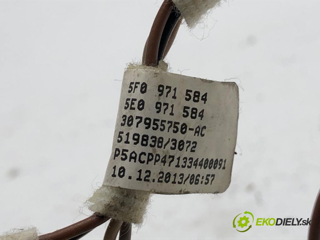 SKODA SUPERB II liftback 2014 103 kW 2.0 TDI 1968 Káblovačka silentbloku airbag 5F0971584