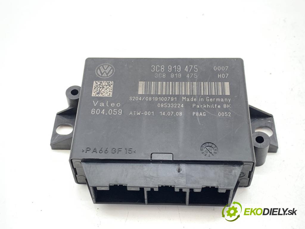 VW PASSAT CC B6 coupe 2008 103 kW 2.0 TDI 1968 Modul PDC 3C8919475 (Riadiaca jednotka ostatné)