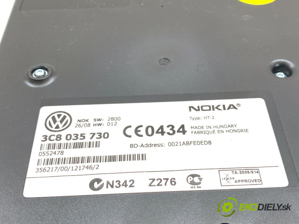 VW PASSAT CC B6 coupe 2008 103 kW 2.0 TDI 1968 Modul BLUETOOTH 3C8035730 (Riadiaca jednotka ostatné)