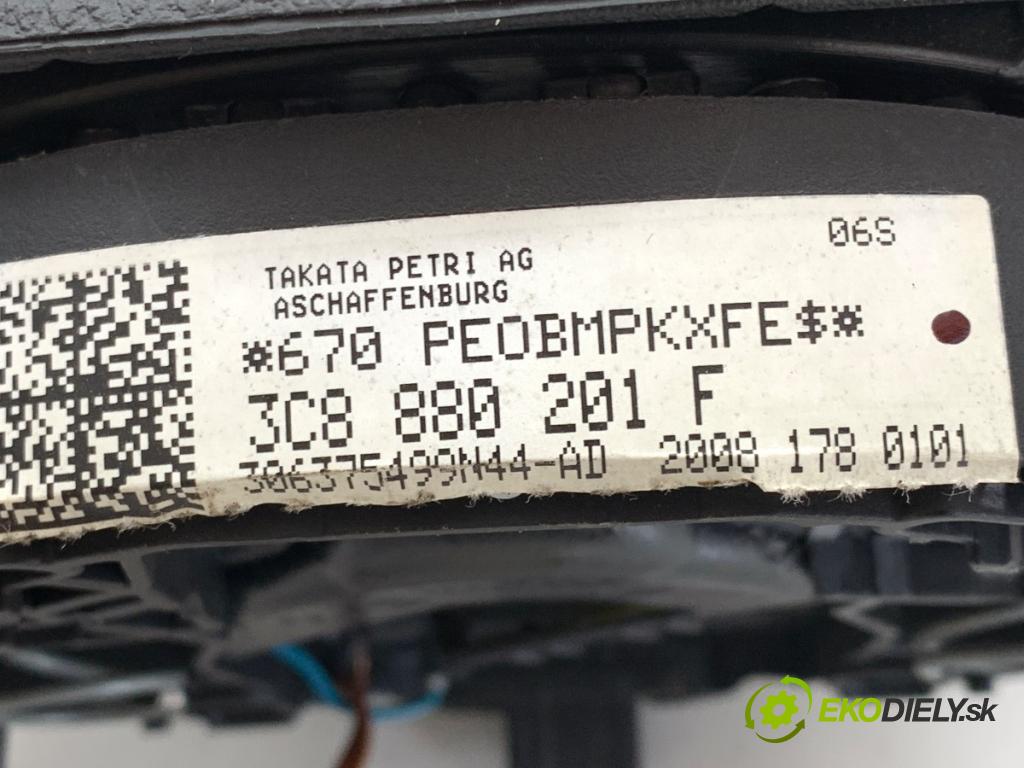 VW PASSAT CC B6 coupe 2008 103 kW 2.0 TDI 1968 AirBag volantu 3C8880201F (Airbag)