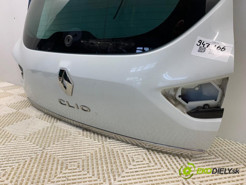 RENAULT CLIO IV liftback 2018 54 kW 1.2 16V 1149 kapota zad DV369