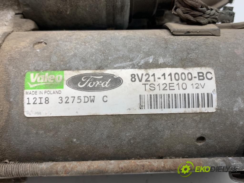 FORD FIESTA MK7 liftback 2008 60 kW 1.25 1242 Štartér 8V21-11000-BC (Štartér)