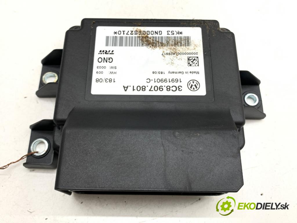 VW PASSAT CC B6 coupe 2008 103 kW 2.0 TDI 1968 Modul brzdy ručnej brzdy 3C8907801A