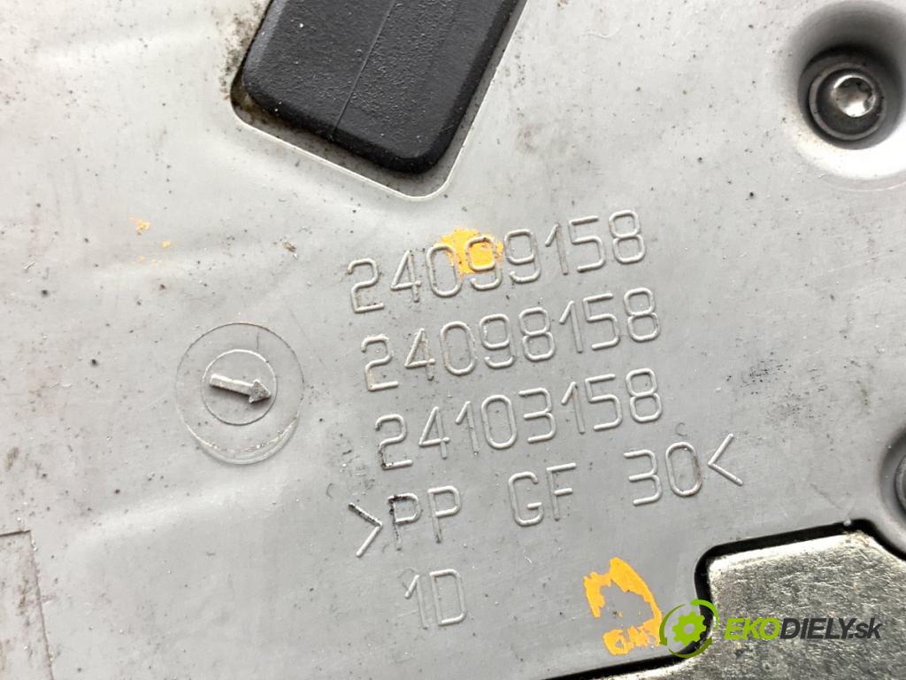 CITROEN C4 PICASSO I nadwozie wielkoprzestrzenne (MPV) 2009 80 kW 1.6 HDi 1560 zámok dveře pravý zadní část 24099816
