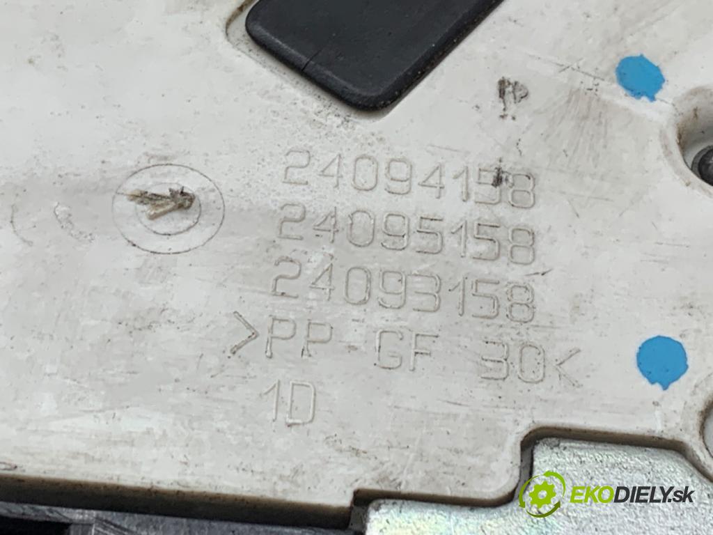 CITROEN C4 PICASSO I nadwozie wielkoprzestrzenne (MPV) 2009 80 kW 1.6 HDi 1560 zámok dveře pravý přední část 24094158