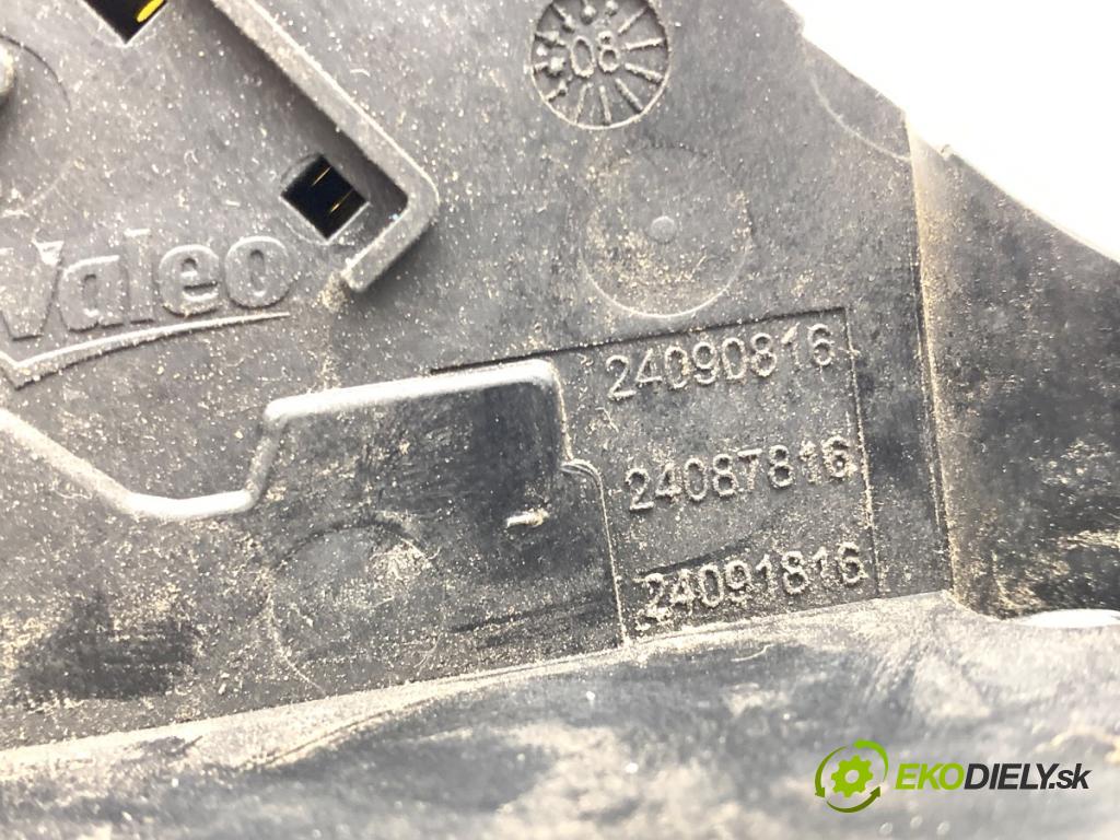 CITROEN C4 PICASSO I nadwozie wielkoprzestrzenne (MPV) 2009 80 kW 1.6 HDi 1560 zámok dveře levý přední část 24090816