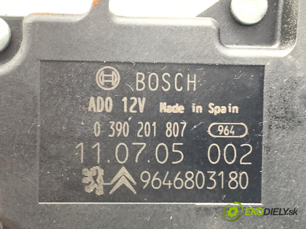 CITROEN C4 PICASSO I nadwozie wielkoprzestrzenne (MPV) 2009 80 kW 1.6 HDi 1560 motor stěračů zadní část 9646803180