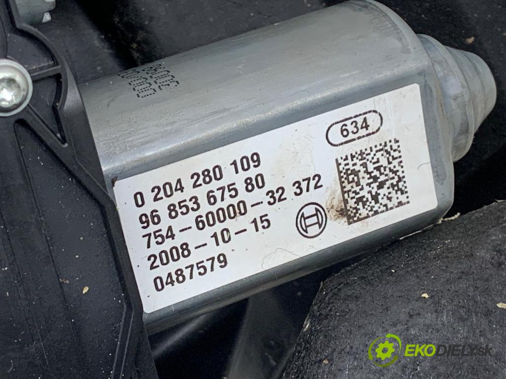 CITROEN C4 PICASSO I nadwozie wielkoprzestrzenne (MPV) 2009 80 kW 1.6 HDi 1560 BRZDA: ruční elektrický 9685367580 (Ruční brzda)