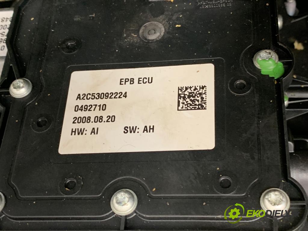 CITROEN C4 PICASSO I nadwozie wielkoprzestrzenne (MPV) 2009 80 kW 1.6 HDi 1560 BRZDA: ruční elektrický 9685367580 (Ruční brzda)