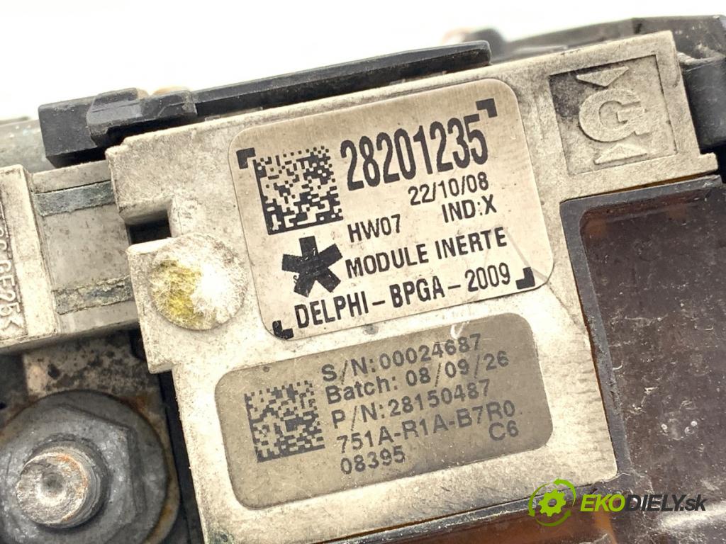 CITROEN C4 PICASSO I nadwozie wielkoprzestrzenne (MPV) 2009 80 kW 1.6 HDi 1560 modul akumulátora 28201235