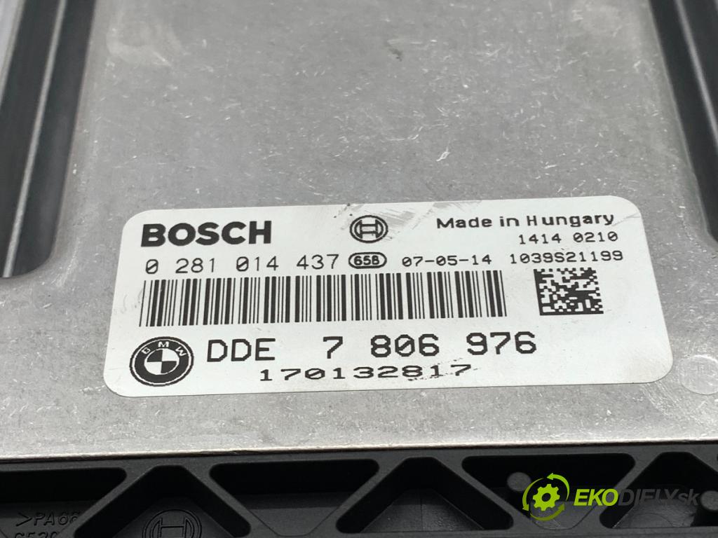 BMW E61 Kombi 2007 173 kW 530 d 2993 řídící jednotka motora 7806976 (Řídicí jednotka)