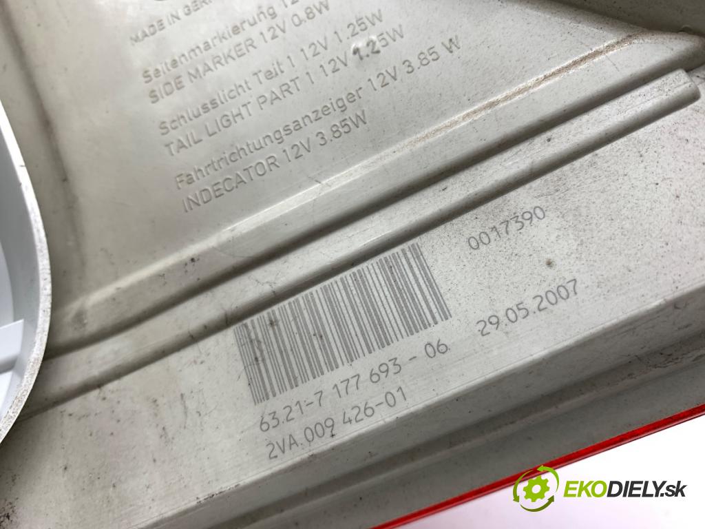 BMW E61 Kombi 2007 173 kW 530 d 2993 světlo levý zadní část 7177693