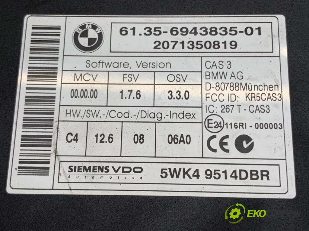 BMW E61 Kombi 2007 173 kW 530 d 2993 modul CAS 6943835
